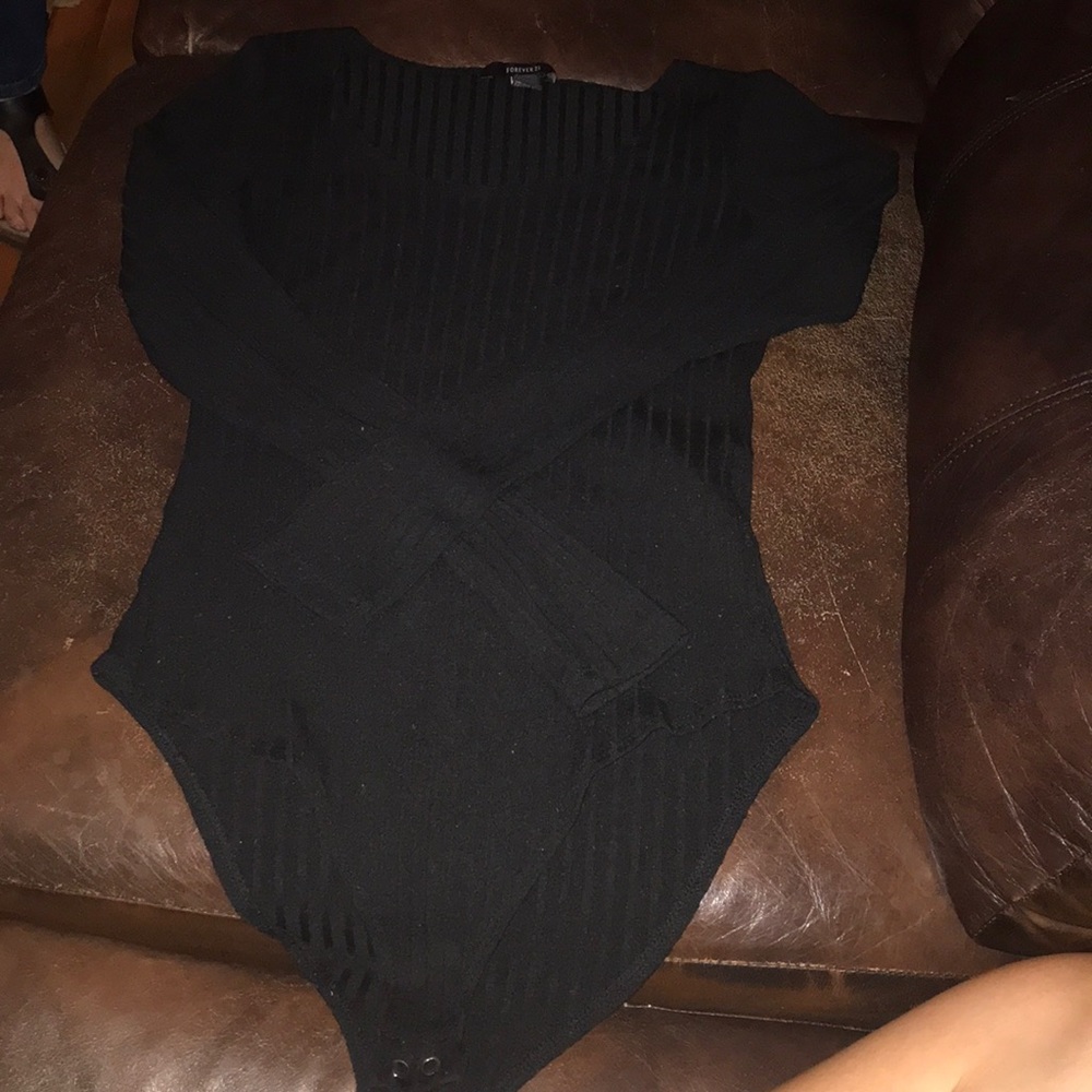 Black bodysuit